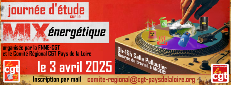 Journée d'étude Mix Énergétique