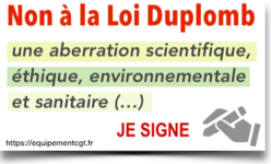 Signez et faites signer la pétition en ligne contre la loi Duplomb